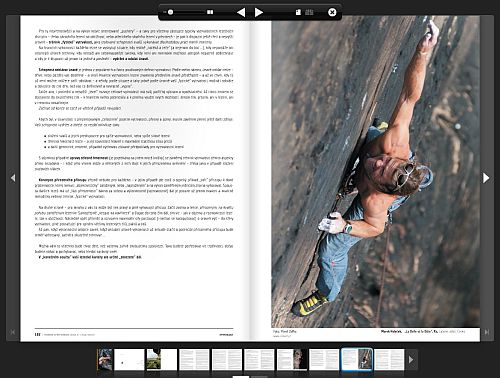 ukzka z knihy Trnink sportovnho lezce II