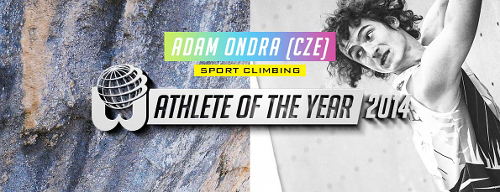Adam Ondra - sportovec roku 2014