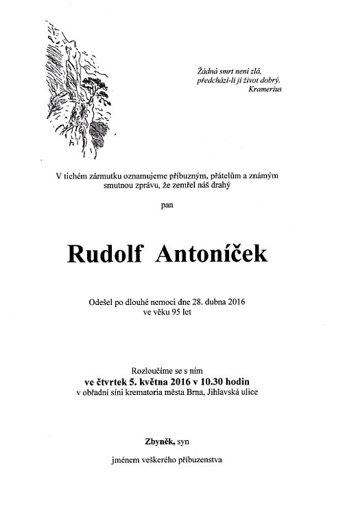 Rudolf Tony Antonek parte