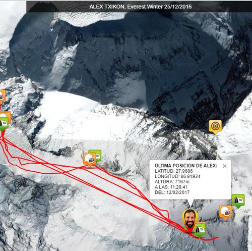 Alex Txikon v C3 na cest na Everest