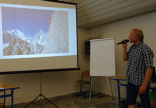 Petr Resch s prezentac alpinist
